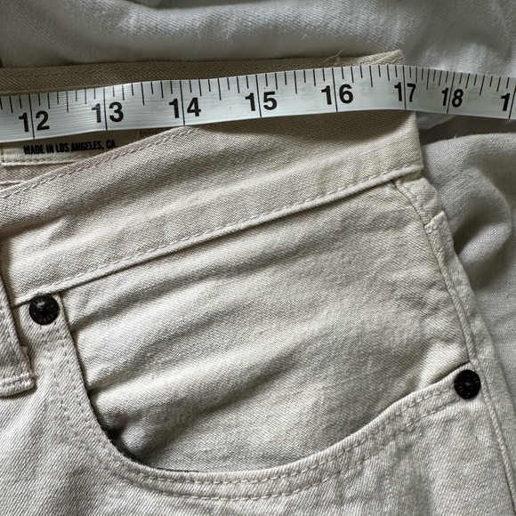 Todd Snyder Slim Japanese Selvedge Denim White Ecru Made In USA Like New Tag 32 - Picture 3 of 16